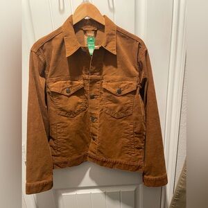 Rich Brown Corduroy Gap Jacket